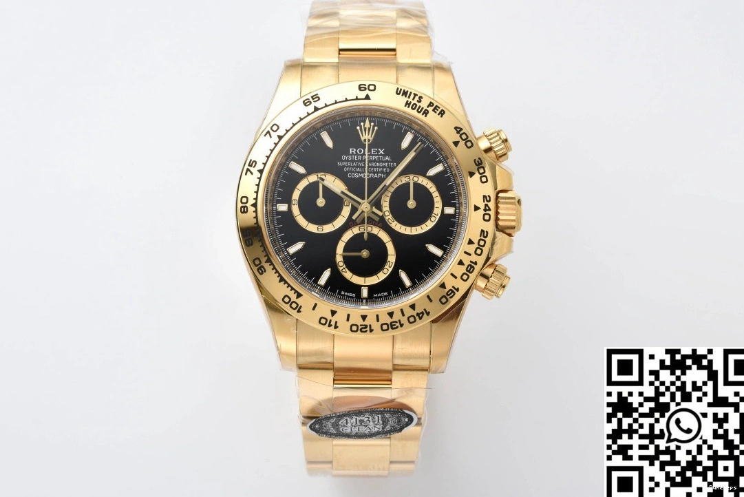 Clean Cosmograph Bezel Gold Factory Daytona Rolex M126503 (Copy) 0411
